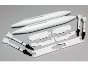 Freewing F-4D Phantom II "Ghost Grey" Missiles & Pylons Set